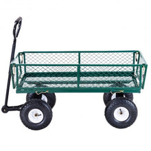 Load image into Gallery viewer, Heavy Duty Garden Utility Cart Wagon Wheelbarrow