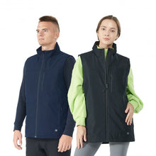 Load image into Gallery viewer, Men' & Women' Electric USB Heated Sleeveless Vest-Black-S