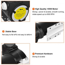 Load image into Gallery viewer, 155 W Electric Diesel Oil and Fuel Transfer Extractor Pump Motor