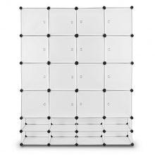 Load image into Gallery viewer, 16+8 Cubes Portable Clothes Closet Storage Cabinet