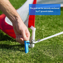Load image into Gallery viewer, Two Pop Up Soccer Goal Set Foldable Training Football Net-4'