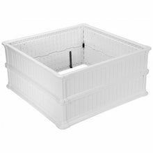Load image into Gallery viewer, 48.5" Raised Garden Bed Planter for Flower Vegetables Patio-White