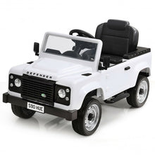 Load image into Gallery viewer, Landrover Defender Licensed Pedal Powered Car-White
