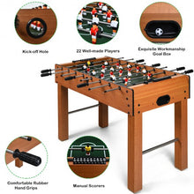 Load image into Gallery viewer, 48" Foosball Table Indoor Soccer Game-Brown
