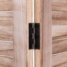 Load image into Gallery viewer, 6 Panels Classic Venetian Wooden Slat Room Screen-Brown