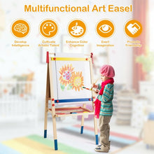 Load image into Gallery viewer, All-in-One Wooden Height Adjustable Kid's Art Easel