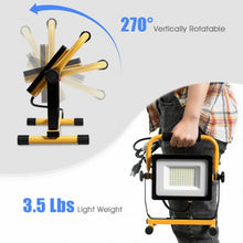 Load image into Gallery viewer, 50W 5000lm LED Portable Outdoor Camping Work Light