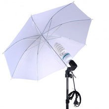 Load image into Gallery viewer, 4 x 33’’ Photo Studio Fluorescent Lighting Umbrella
