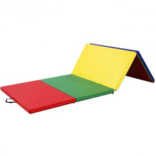 Load image into Gallery viewer, 4' x 8' x 2" 4 Colors Folding Panel Gymnastics Mat