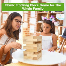 Load image into Gallery viewer, 54 Pcs Giant Wooden Tumbling Timber Toy with Carrying Bag