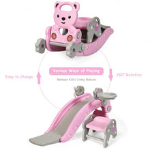 Load image into Gallery viewer, 4-in-1Baby Rocking Horse Slide Set-Pink