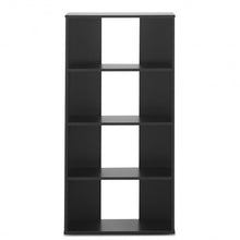 Load image into Gallery viewer, 4-tier Bookcase One Fixed and Three Adjustable Shelves