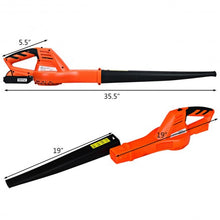 Load image into Gallery viewer, Cordless Leaf Blower Sweeper with 130 MPH Blower Battery & Charger