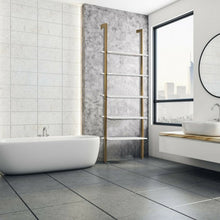 Load image into Gallery viewer, 5-Tier Metal Frame Ladder Shelf -Golden