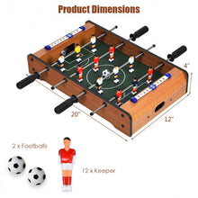 Load image into Gallery viewer, 20" Foosball Table Mini Tabletop Soccer Game