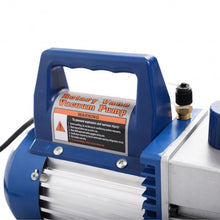 Load image into Gallery viewer, Single Stage 1/3HP 4CFM Rotary Vane Deep Vacuum Pump HVAC AC Air Tool R134 R410a