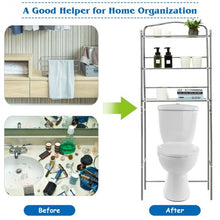 Load image into Gallery viewer, 3-Tier Space Saver Over The Toilet Bathroom