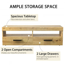 Load image into Gallery viewer, Entertainment Media Center with 2 Drawers for 60" TV