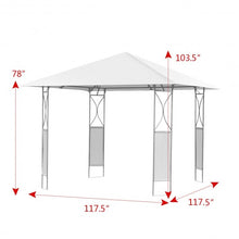 Load image into Gallery viewer, 10' x 10' Patio Square Gazebo Canopy Tent Shelter-Beige
