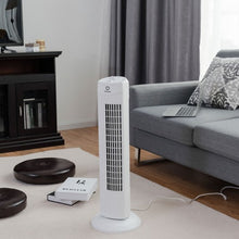 Load image into Gallery viewer, Fantask 35W 28" Quiet Bladeless Oscillating Tower Fan-White