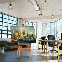 Load image into Gallery viewer, Adjustable Floor Wooden Artist Easel H-Frame with Art Supply Storage Drawer