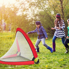 Load image into Gallery viewer, Two Pop Up Soccer Goal Set Foldable Training Football Net-4'
