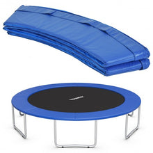 Load image into Gallery viewer, 10FT Waterproof Safety Trampoline Bounce Frame Spring Cover-Navy