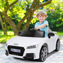 Load image into Gallery viewer, 12V Audi TT RS Electric Remote Control MP3 Kids Riding Car-White