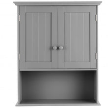 Load image into Gallery viewer, Wall Mount Bathroom Storage Cabinet -Gray