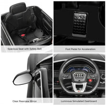 Load image into Gallery viewer, 12V Licensed AudiQ8 Kids Ride On Car-Black
