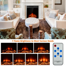 Load image into Gallery viewer, 22.5" Electric Fireplace Insert Freestanding and Recessed Heater