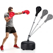 Load image into Gallery viewer, Freestanding Punching Bag with Stand Boxing Gloves for Adult Kids Adjustable