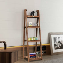 Load image into Gallery viewer, Folding Flower Stand Rack Wood Plant Storage Display Shelf