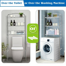 Load image into Gallery viewer, 3-Tier Space Saver Over The Toilet Bathroom