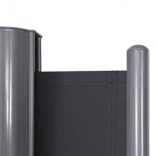 Load image into Gallery viewer, 118.5" x 63" Patio Retractable Folding Side Awning Screen Privacy Divider