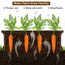 Load image into Gallery viewer, 48.5" Raised Garden Bed Planter for Flower Vegetables Patio-Brown