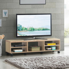 Load image into Gallery viewer, TV Stand Unit Media Center Console Shelf Cabinet-Natural