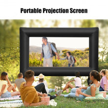 Load image into Gallery viewer, Inflatable Outdoor Movie Projector Screen with Blower-18'