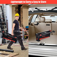 Load image into Gallery viewer, 660LBS Portable Clamping Sawhorse Work Bench