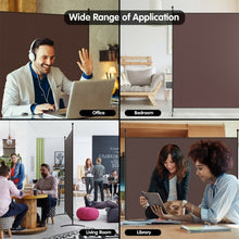 Load image into Gallery viewer, Single Panel Room Divider Privacy Partition Screen for Office Home-Coffee