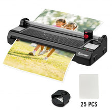 Load image into Gallery viewer, 13" Hot and Cold Paper Trimmer with Corner Rounder and 25 Pouches-Black