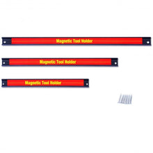 Load image into Gallery viewer, 3 PCS 8" 12" 18" Magnetic Tool Holder Bar Organizer Storage Rack Knife Wrench