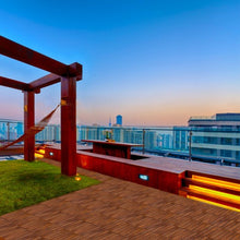 Load image into Gallery viewer, 11 Pcs 12" x 12" Patio Fir Wood Pavers Interlocking Decking Flooring