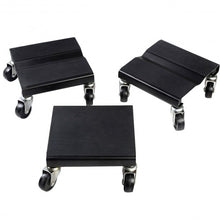 Load image into Gallery viewer, 3 pcs 1500 lbs Snowmobile Roller Dolly Storage Dollies Mover