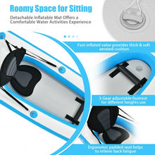 Load image into Gallery viewer, 10.8' Inflatable Kayak Set K1 1-Person Sit-On-Top Kayak with Oars-Blue