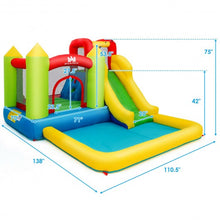 Load image into Gallery viewer, Outdoor Inflatable Bounce House with 480 W Blower