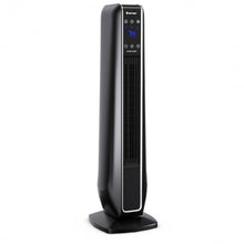 Load image into Gallery viewer, 1500W Portable Oscillating Space Heater with Remote Control-Black