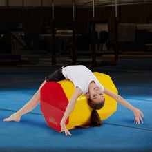 Load image into Gallery viewer, 25" x 30" Octagon Skill Shape Exercise Gymnastic Mat-Yellow