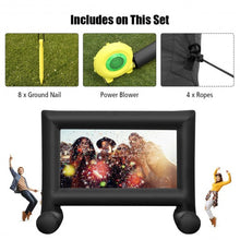 Load image into Gallery viewer, Inflatable Outdoor Movie Projector Screen with Blower-20'