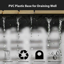 Load image into Gallery viewer, 10 PCS 12" x 12" Acacia Wood Interlocking Check Deck Tiles